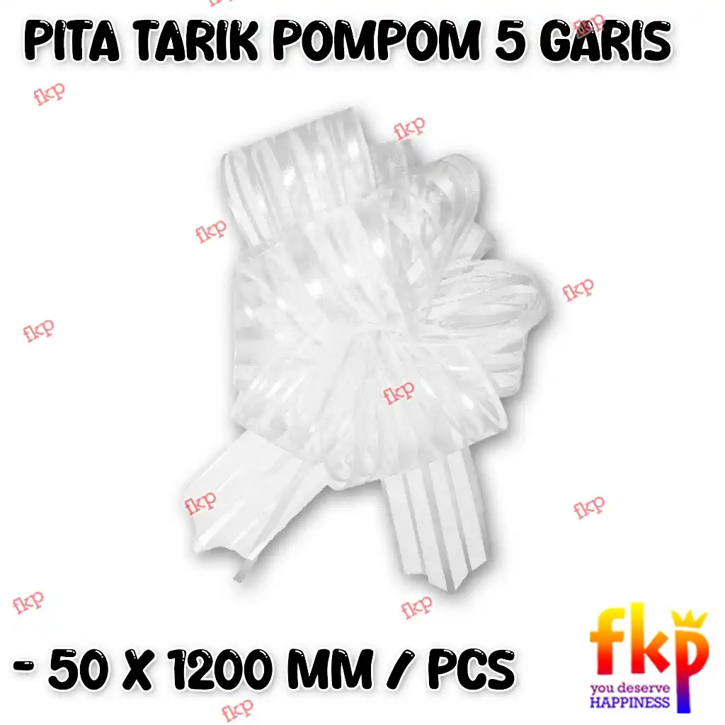 Pompom 5G: Putih
